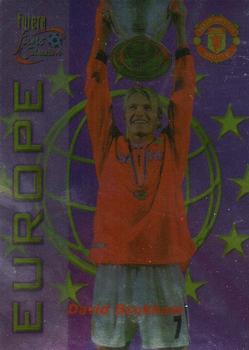 2000 Futera Fans Selection Manchester United - Foil #167 David Beckham Front