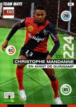 2015-16 Panini Adrenalyn XL Ligue 1 #81 Christophe Mandanne Front
