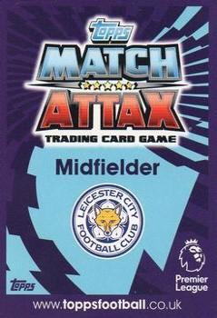 2016-17 Topps Match Attax Premier League - Pro 11 #P11 Danny Drinkwater Back