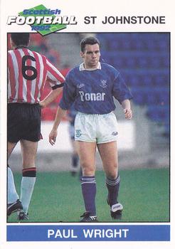 1991-92 Panini Scottish Football 92 #132 Paul Wright Front