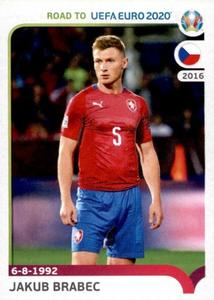 2019 Panini Road to UEFA Euro 2020 Stickers #56 Jakub Brabec Front