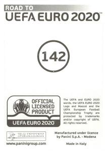 2019 Panini Road to UEFA Euro 2020 Stickers #142 Lazaros Christodoulopoulos Back