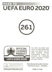 2019 Panini Road to UEFA Euro 2020 Stickers #261 Alin Tosca Back