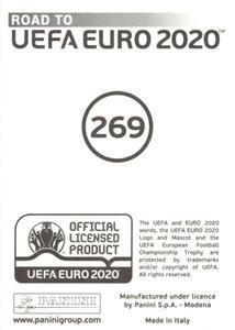 2019 Panini Road to UEFA Euro 2020 Stickers #269 Alexandru Mitrita Back