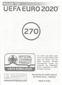 2019 Panini Road to UEFA Euro 2020 Stickers #270 Alexandru Maxim Back