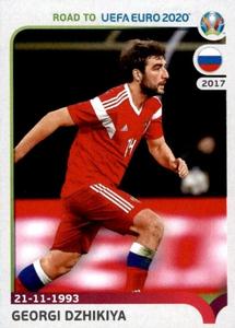 2019 Panini Road to UEFA Euro 2020 Stickers #276 Georgi Dzhikiya Front