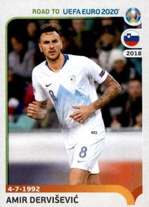 2019 Panini Road to UEFA Euro 2020 Stickers #347 Amir Dervisevic Front