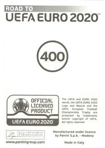 2019 Panini Road to UEFA Euro 2020 Stickers #400 Mario Gavranovic Back