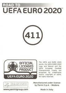2019 Panini Road to UEFA Euro 2020 Stickers #411 Cengiz Ünder Back