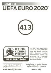 2019 Panini Road to UEFA Euro 2020 Stickers #413 Serdar Gurler Back