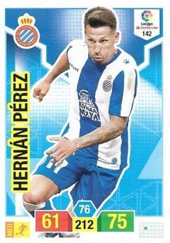 2018-19 Panini Adrenalyn XL La Liga #142 Hernán Pérez Front