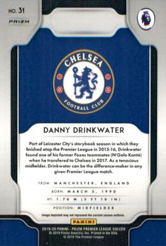 2019-20 Panini Prizm Premier League - Hyper #31 Danny Drinkwater Back