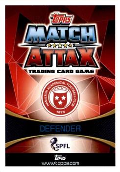 2019-20 Topps Match Attax SPFL #44 Alex Gogic Back