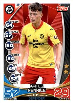 2019-20 Topps Match Attax SPFL #291 James Penrice Front