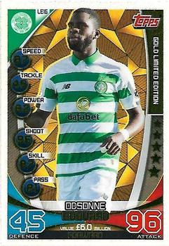 2019-20 Topps Match Attax SPFL - Limited Edition Gold #LE1G Odsonne Édouard Front