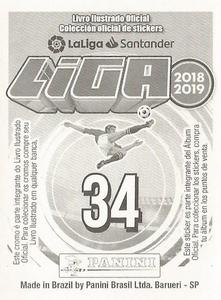 2018-19 Panini Liga Stickers LaLiga Santander (Brazil) #34 Gelson Martins Back
