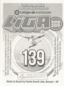 2018-19 Panini Liga Stickers LaLiga Santander (Brazil) #139 Garay Back