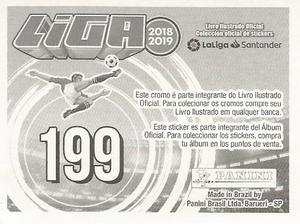 2018-19 Panini Liga Stickers LaLiga Santander (Brazil) #199 Ruben Semedo / Luisinho Back