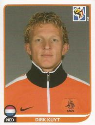 2010 Panini FIFA World Cup Stickers (Blue Back) #351 Dirk Kuyt Front