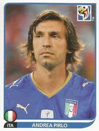 2010 Panini FIFA World Cup Stickers (Blue Back) #422 Andrea Pirlo Front