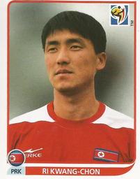 2010 Panini FIFA World Cup Stickers (Blue Back) #510 Ri Kwang-Chon Front