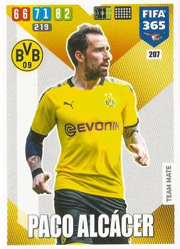 2019-20 Panini Adrenalyn XL FIFA 365 #207 Paco Alcácer Front