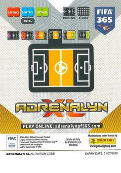 2019-20 Panini Adrenalyn XL FIFA 365 - Limited Edition #NNO Paul Pogba Back