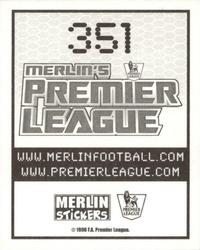 2007-08 Merlin Premier League 2008 #351 Gelson Fernandes Back