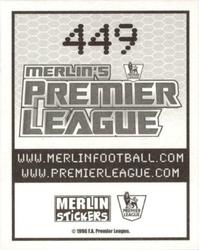 2007-08 Merlin Premier League 2008 #449 Joey Barton Back