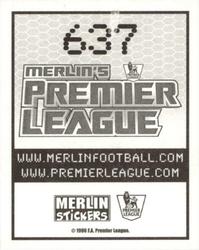2007-08 Merlin Premier League 2008 #637 Emmerson Boyce Back