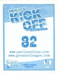2008 Merlin's Premier League Kick Off #82 Joleon Lescott Back