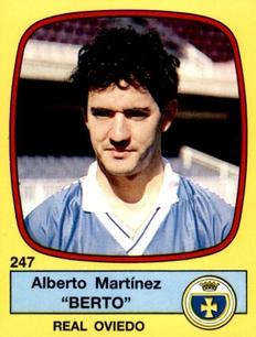 1988-89 Panini Spanish Liga #247 Alberto Martínez 