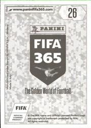 2018 Panini FIFA 365 Stickers #26 Guillermo Sara Back