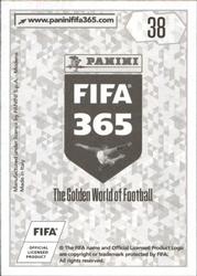 2018 Panini FIFA 365 Stickers #38 Edwin Cardona Back