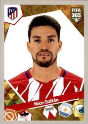 2018 Panini FIFA 365 Stickers #168 Nico Gaitan Front