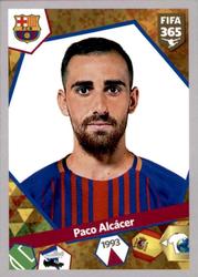 2018 Panini FIFA 365 Stickers #192 Paco Alcácer Front