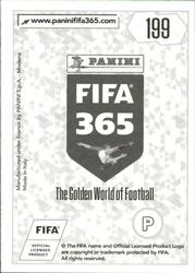 2018 Panini FIFA 365 Stickers #199 Dani Carvajal Back