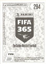 2018 Panini FIFA 365 Stickers #294 Gonzalo Castro Back
