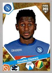 2018 Panini FIFA 365 Stickers #352 Amadou Diawara Front