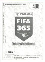 2018 Panini FIFA 365 Stickers #406 Pedro Arce Back