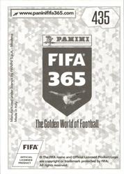 2018 Panini FIFA 365 Stickers #435 Kasper Dolberg Back
