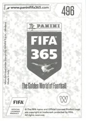 2018 Panini FIFA 365 Stickers #496 Ricky van Wolfswinkel Back