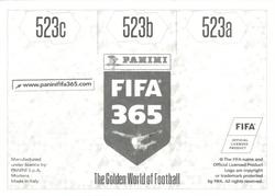 2018 Panini FIFA 365 Stickers #523a/523b/523c Oribe Peralta / Renato Ibarra / Darwin Quintero Back