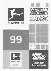 2019-20 Topps Bundesliga Offizielle Sticker #99 Marco Russ Back