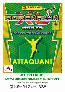 2019-20 Panini Adrenalyn XL Ligue 1 #281 Boulaye Dia Back