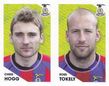 2012 Panini Scottish Premier League Stickers #247 / 248 Ross Tokely / Chris Hogg Front