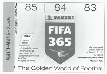 2015-16 Panini FIFA 365 The Golden World of Football Stickers #83 / 84 / 85 Agustín Orion / Daniel Díaz / Gino Peruzzi Back