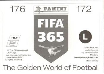 2015-16 Panini FIFA 365 The Golden World of Football Stickers #172 / 176 Elias / Cristian Back