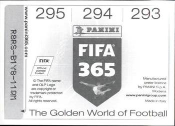 2015-16 Panini FIFA 365 The Golden World of Football Stickers #293 / 294 / 295 Saad Samir / Ramadan Sobhi / Hossam Ashour Back