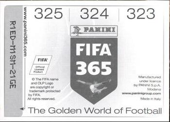 2015-16 Panini FIFA 365 The Golden World of Football Stickers #323 / 324 / 325 Matteo Darmian / Daley Blind / Morgan Schneiderlin Back